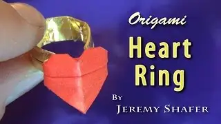 Origami Heart Ring