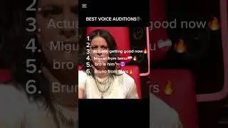 TOP 6 voice auditions #amadeus #funny #thevoice #eminem #roblox