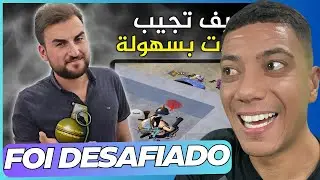 FOI DESAFIADO A MATAR COM HE - LEGUITO REACTION RAYDIN PUBG MOBILE