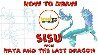 How to draw Sisu | Raya and the Last Dragon
