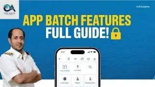 One Ocean Academy App: How to Access Batch Features (Full Guide!)