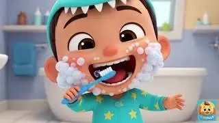 Teeth Brushing Song | Kids Learn Hygiene | Animated Fun