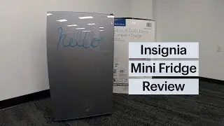 Insignia Mini Fridge with Glass Door Review