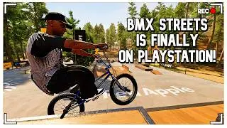 BMX STREETS Is FINALLY On PLAYSTATION! HUGE BMX Streets Update (BMX Streets Gameplay)
