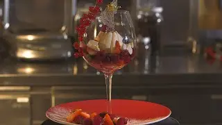 recette : Blanc manger &agrave; la framboise par Jean-Fran&ccedil;ois Langevin