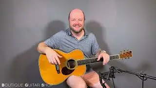 Martin 000 Custom Shop at Boutique Guitar Shop