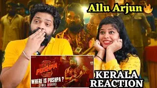 Where is Pushpa? | Pushpa 2 - The Rule 🔥 REACTION | Allu Arjun | Sukumar | Rashmika | Fahadh Faasil