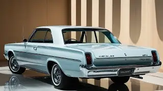 🚗 &laquo;Chrysler Valiant AP6 2025 года &mdash; легендарная классика 1965 года ВЕРНУЛАСЬ в цвете Glacier Whit...