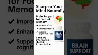 Top Brain Health Supplement for Focus, Memory & Mental Clarity | Natural Cognitive Support