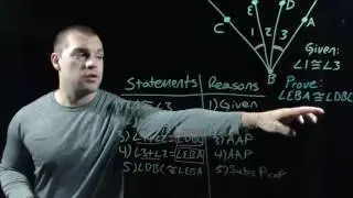 Geometry 2.6: Prove Statements About Segments and Angles part 1