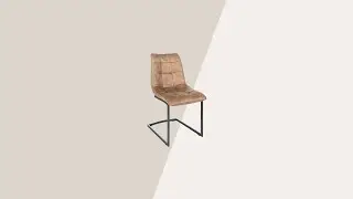 Freischwinger Stuhl MIAMI taupe | Riess-Ambiente.de