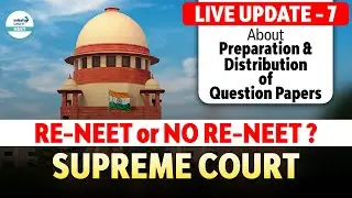 Breaking News | Supreme Court LIVE on Re NEET 2024 vs Re Evaluation vs No Re NEET | #reneet2024
