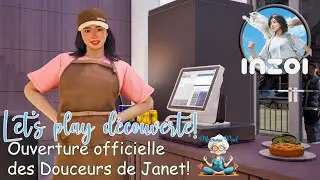 InZOI- Let's play découverte 🎮 :  Janet ouvre enfin sa boutique! Gestion & gourmandises 📝🍪 #22