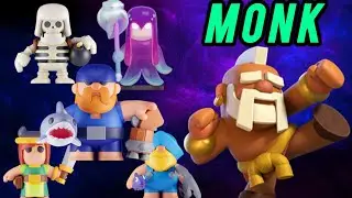 BEST MONK DECK IN CLASH MINI