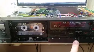 Technics RS-B100 short test, after installing the new original idler.