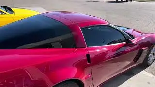 2008 Corvette Z06 &laquo;Will Cooksey Edition 427&raquo; ходит вокруг и заводится