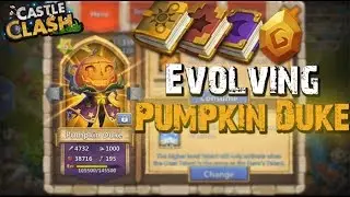 Castle Clash Evolving Pumpkin Duke!
