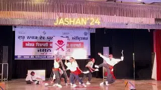 Western Group Dance by CET Department | Jashan&rsquo;24 | Guru Nanak Dev University Amritsar #gnduamritsar