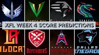 XFL Week 4 Picks / Score Predictions From XFL News Hub Editor Mark Perry