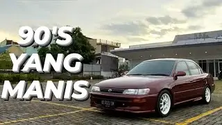 REVIEW TOYOTA GREAT COROLLA 1.6 SEG M/T TAHUN 1995 || NINETIES ABISS!