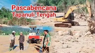 Bupati Tapanuli Tengah Upayakan Percepatan Rehabilitasi sawah pascabencana banjir 