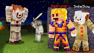 PRZYWOŁALIŚMY NAWIEDZONĄ LALKĘ ANNABELLE BY POKONAŁA KLAUNA PENNYWISE w MINECRAFT!