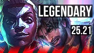 EKKO vs JAYCE (TOP) | Penta, 75% winrate, 13/3/8, Legendary | EUW Master | 25.21