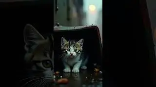 poor kitten #kitten #poorkitten