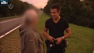'' Dronken grapjas '' WEGMISBRUIKERS