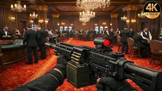 COD: Black Ops 6 - Casino Heist | Ultra Realistic 4K Brutal Gameplay (High Rollers)