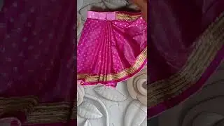 1-2 year baby girl readymade saree making 💕💕