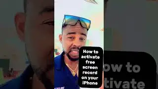 How to activate free screen record on your iPhone