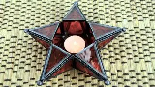 Kheops International: Chakra Star T-Light Holders