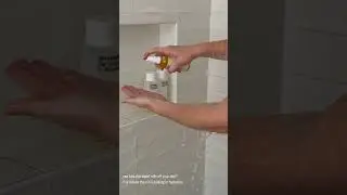 How to use body oil in the shower