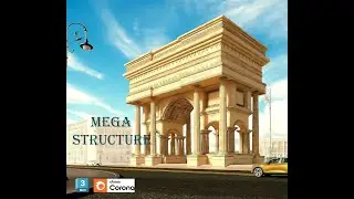 Mega Structure Visualisation : In 3d Max & Corona | P_2