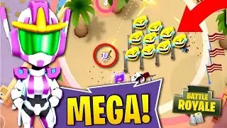 HOW DID I SURVIVE THIS CRAZY KILL WAVE? Battlelands Royale Season 4 Megan the Mech (High Kill Games)