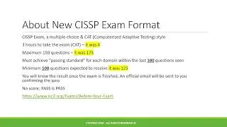CISSP New Exam Update 2024