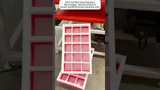 EPE Hot Melt Glue Machine | How to Glue 3-Layer EPE Foam Inserts ?