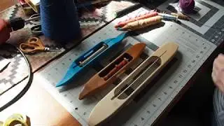 Boat Shuttles for Rigid Heddle Loom