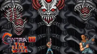 Contra III: The Alien Wars speedrun [16:06] hard difficulty no miss #retro #speedrun #nomiss