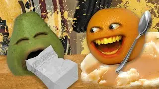 Annoying Orange - Gravy Barf! (Baby Shark Spoof!)