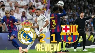 TALK ON THE PITCH! Vini Jr, Mbapp&eacute; & Bellingham COOKED! Real Madrid 2-1 FC Barcelona Review