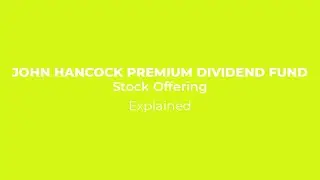 John Hancock's Dividend Gamble: Unpacking the Prospectus