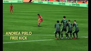 ANDREA PIRLO FUTURE STARS ICON FREE KICK #SOCCER