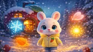 Cozy Winter ❄️ Little Funny Bunny&rsquo;s Cozy Winter Plan | 10 Minutes | 3D Animation | Kids Story