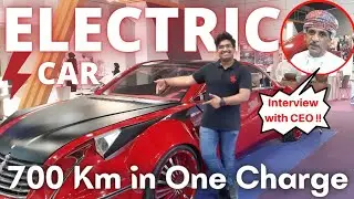 NUR MAJAN ELECTRIC CAR⚡️❤ | MADE IN OMAN 🇴🇲 | 700 KM/CHARGE❗️| VEHICLE MANIA @nurmajan