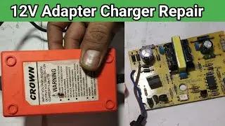 Adapter Charger Repair | Adapter repair| 12 volt charger repair