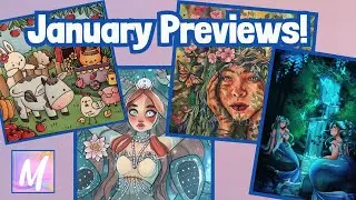 January New Releases! 🧜🏻‍♀️ 🐮 🍄 🦈 (w/ Shay)