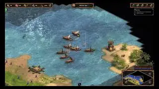Age of Empires &ndash; Egypt Campaign &ndash; Mission 10 &ndash; Naval Battle (Hardest Difficulty No Commentary)