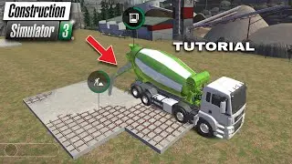 Construction Simulator 3 - Man Htm 904 Truck Pour Concrete 